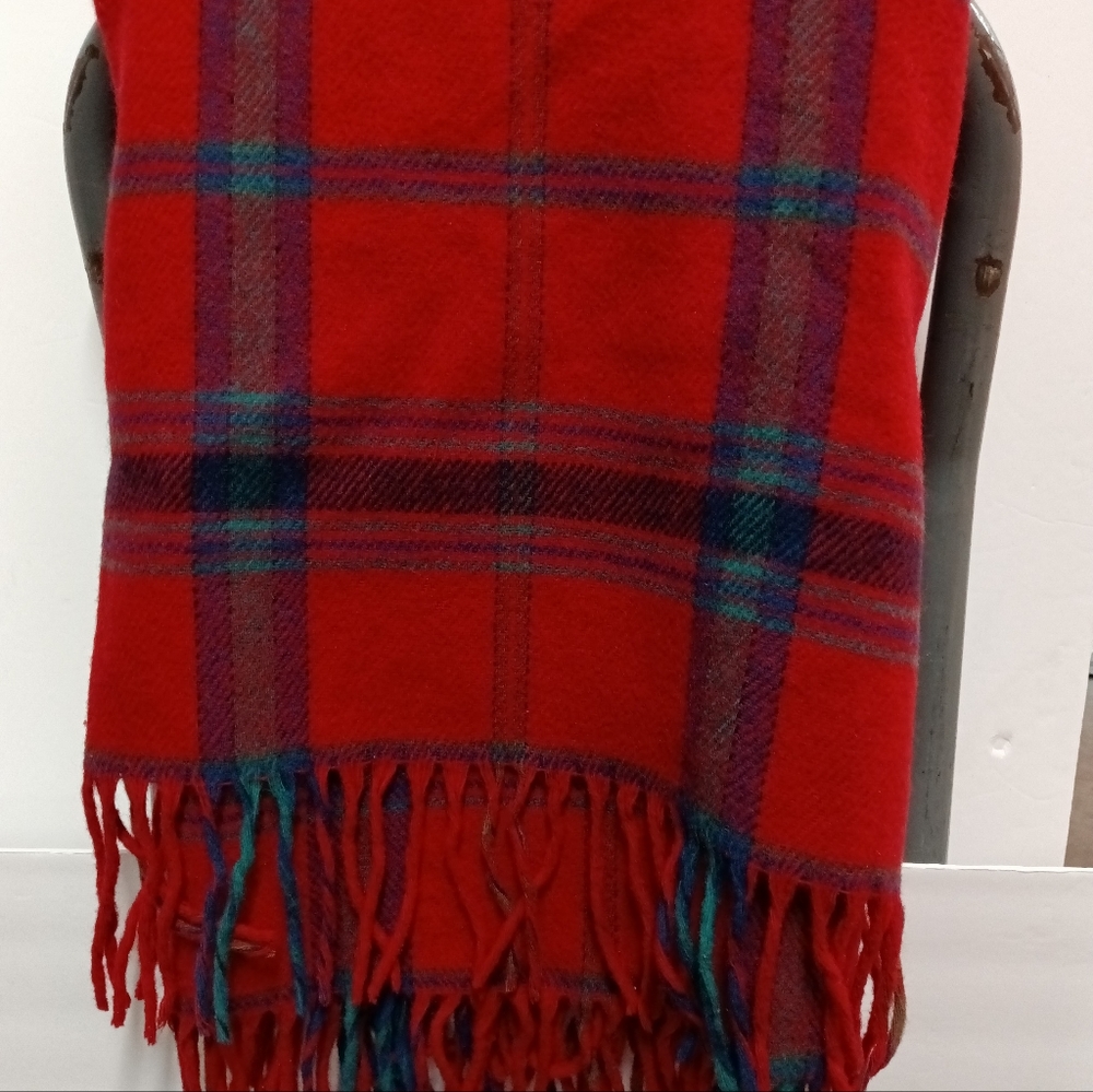 Pendleton Vintage Wool Blanket Made in USA *HOLES*